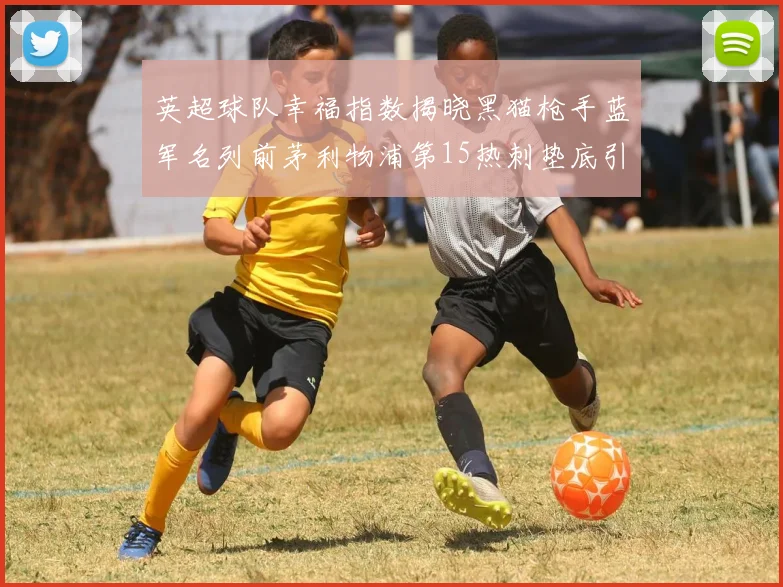 英超球队幸福指数揭晓黑猫枪手蓝军名列前茅利物浦第15热刺垫底引关注